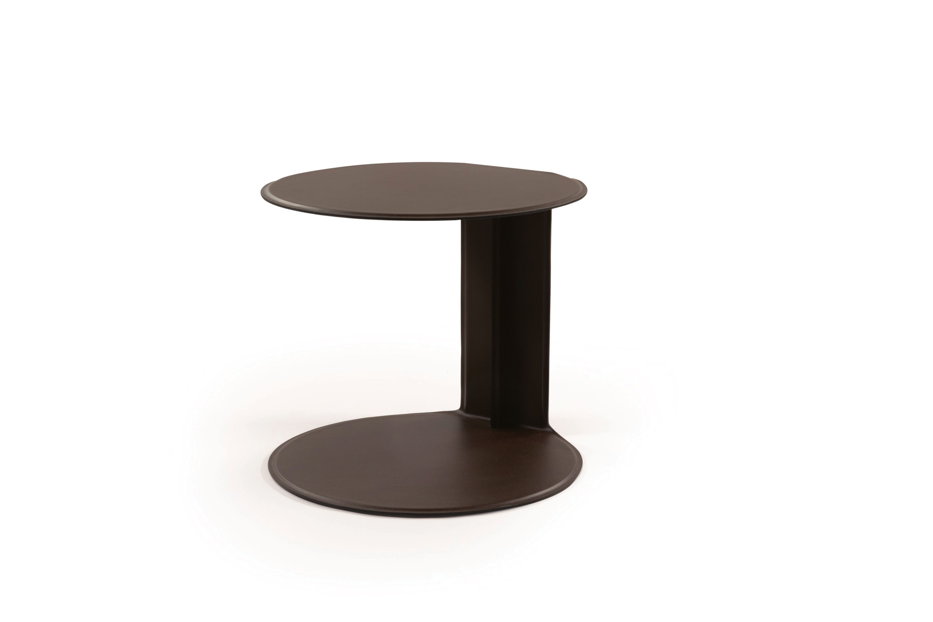 Круглый кожаный журнальный столик Verzelloni BLOG CUOIO ARCH-00134019 - Вид №2