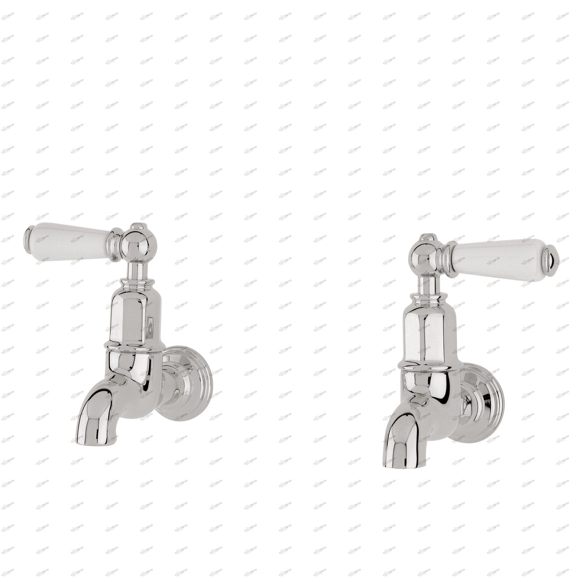 Traditional bathrooms P&R MAYAN BIBCOCK винтажный настенный смеситель для кухни Pr4322.ag 