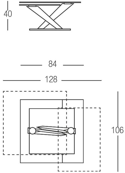 NAOS Журнальный столик из хрусталя sun-id-1454667 - Вид №4