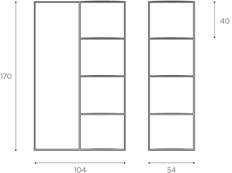 EPÒNIMO Прихожая на земле из стали Gotham Gt004 - Вид №5