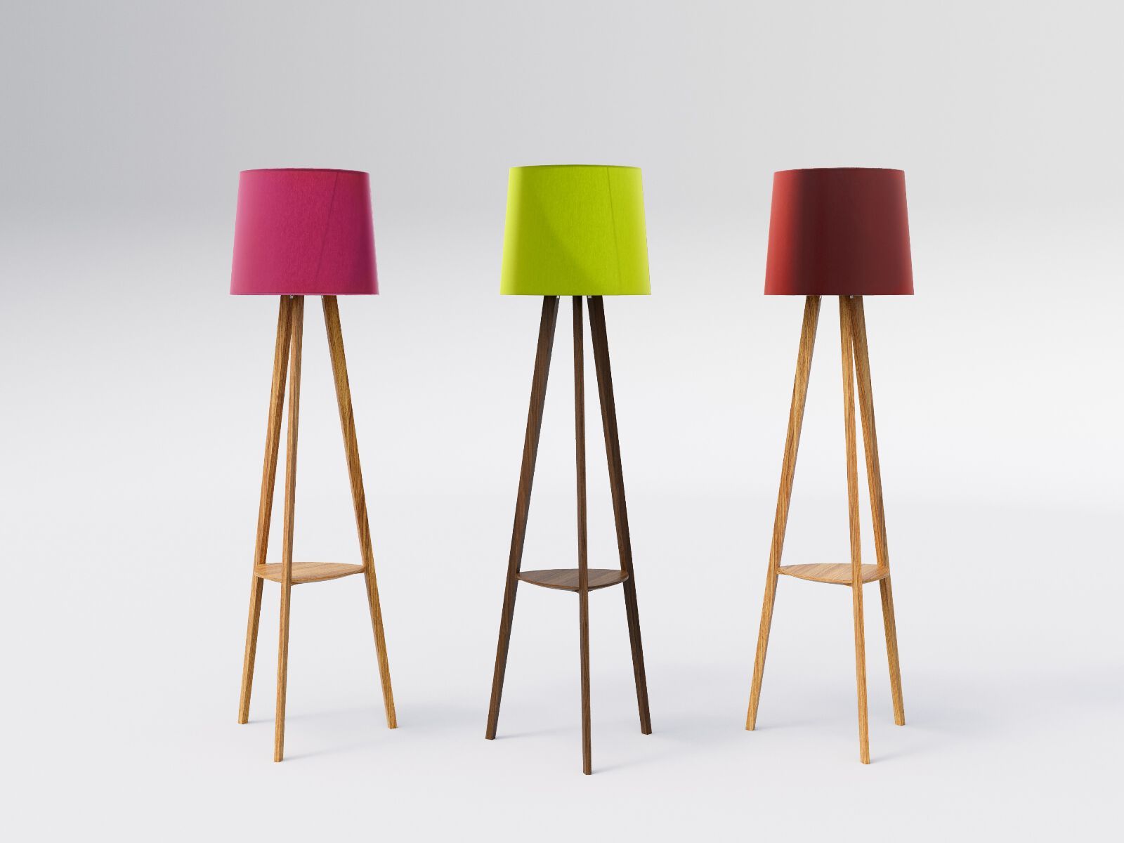 Деревянный торшер sixay furniture LUMOS Standing Lamp ARCH-00145994