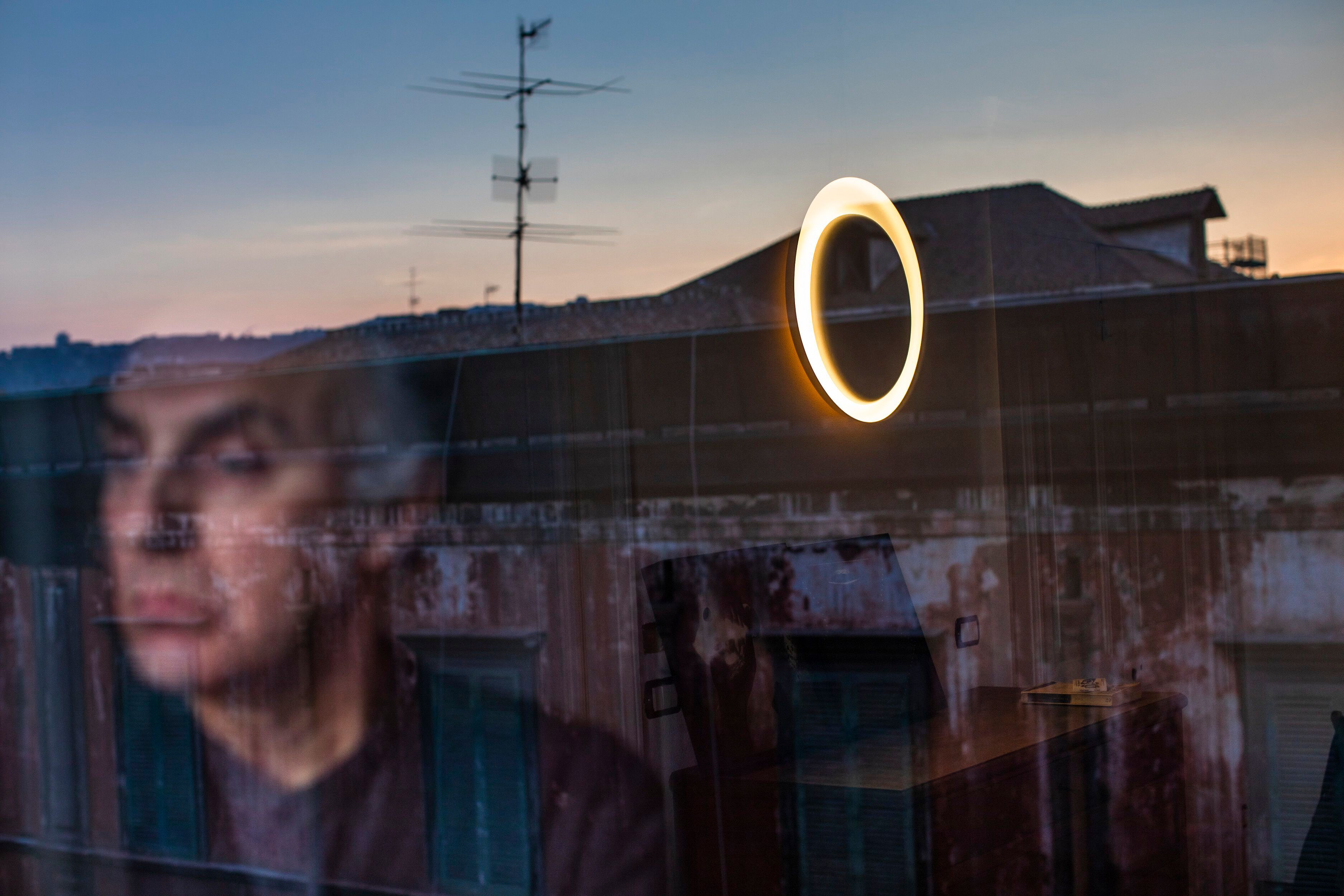 Светодиодный настенный светильник из поликарбоната Foscarini ARCH-00061904 - Вид №5