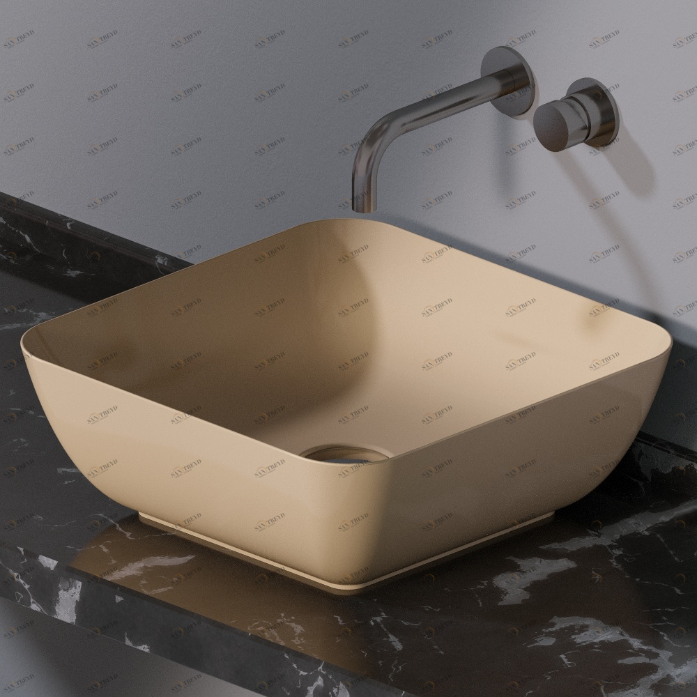 L602110 Накладная раковина на столешницу  прямоугольная A. e T. Italia ELITE AeT ITALIA