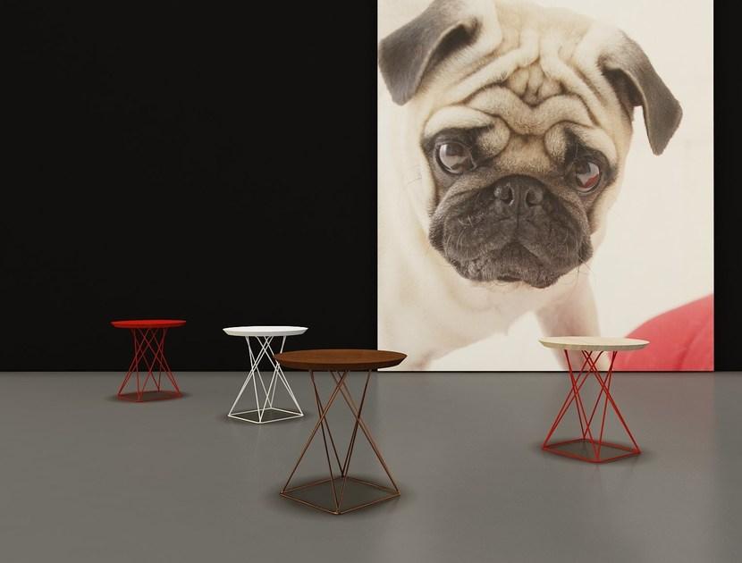 Tuna Ofis Круглый журнальный столик из металла sun-id-1352085 - Вид №2