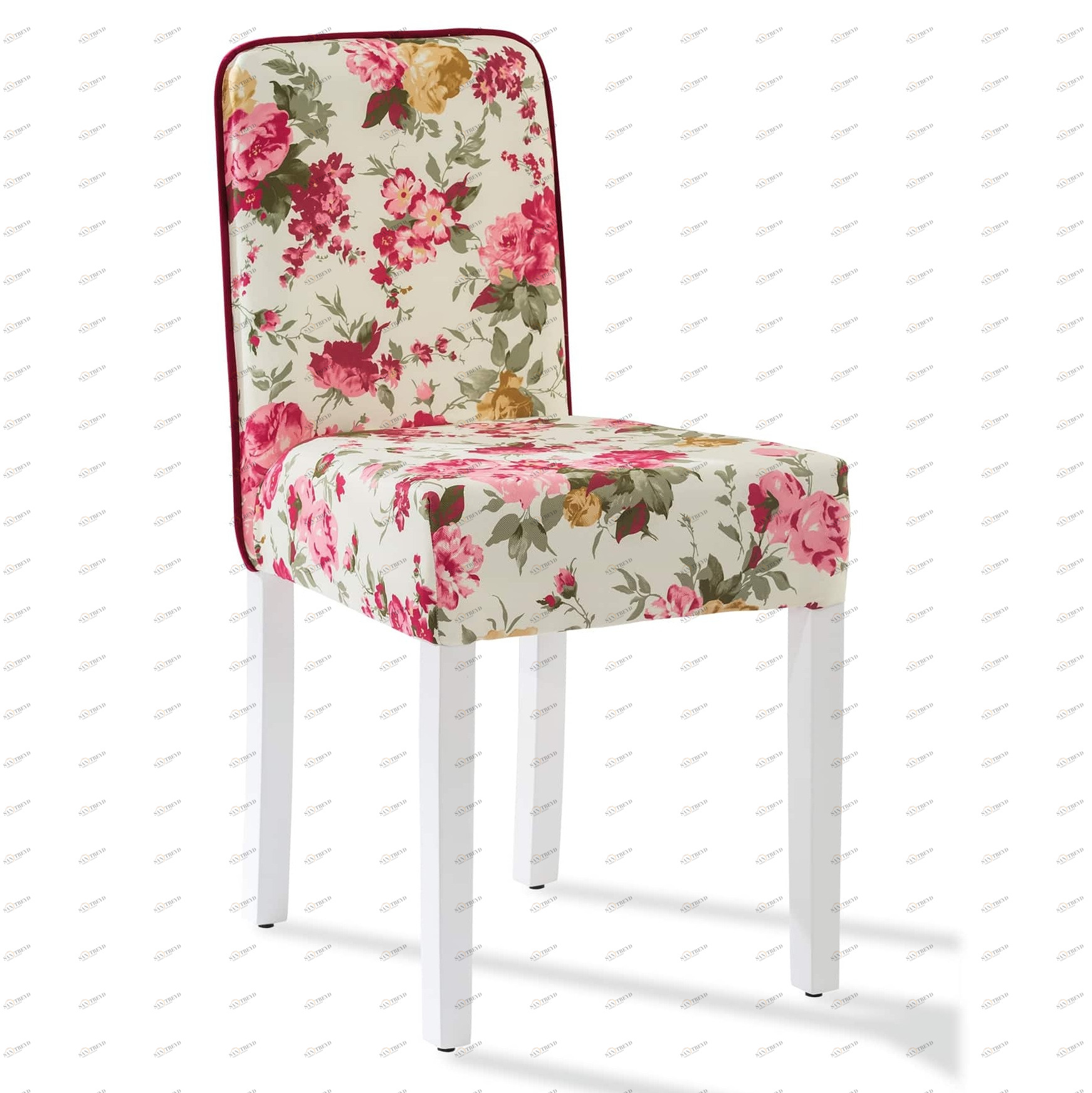 Стул розовый с цветами Summer Pink CILEK FLORA 00-3832554 Розовый Santreyd