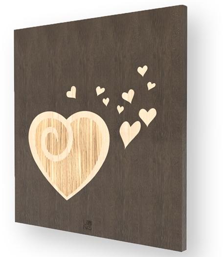 LIGNIS® Каркас из инкрустированного дерева Dolcevita love 11.038 - Вид №1