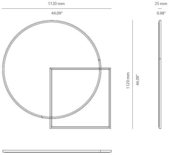 PRADDY Настенное стеклянное зеркало Bondi Tr027 - Вид №3