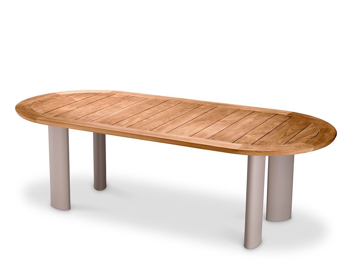 ТИК овальный садовый стол Eichholtz MOGADOR ARCH-00091549