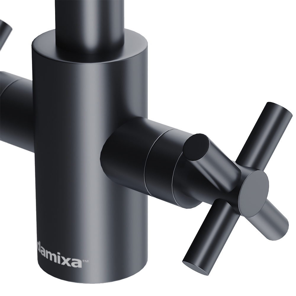 270210000 Graphiteсмеситель для умывальника Damixa Neo Classic  - Вид №5