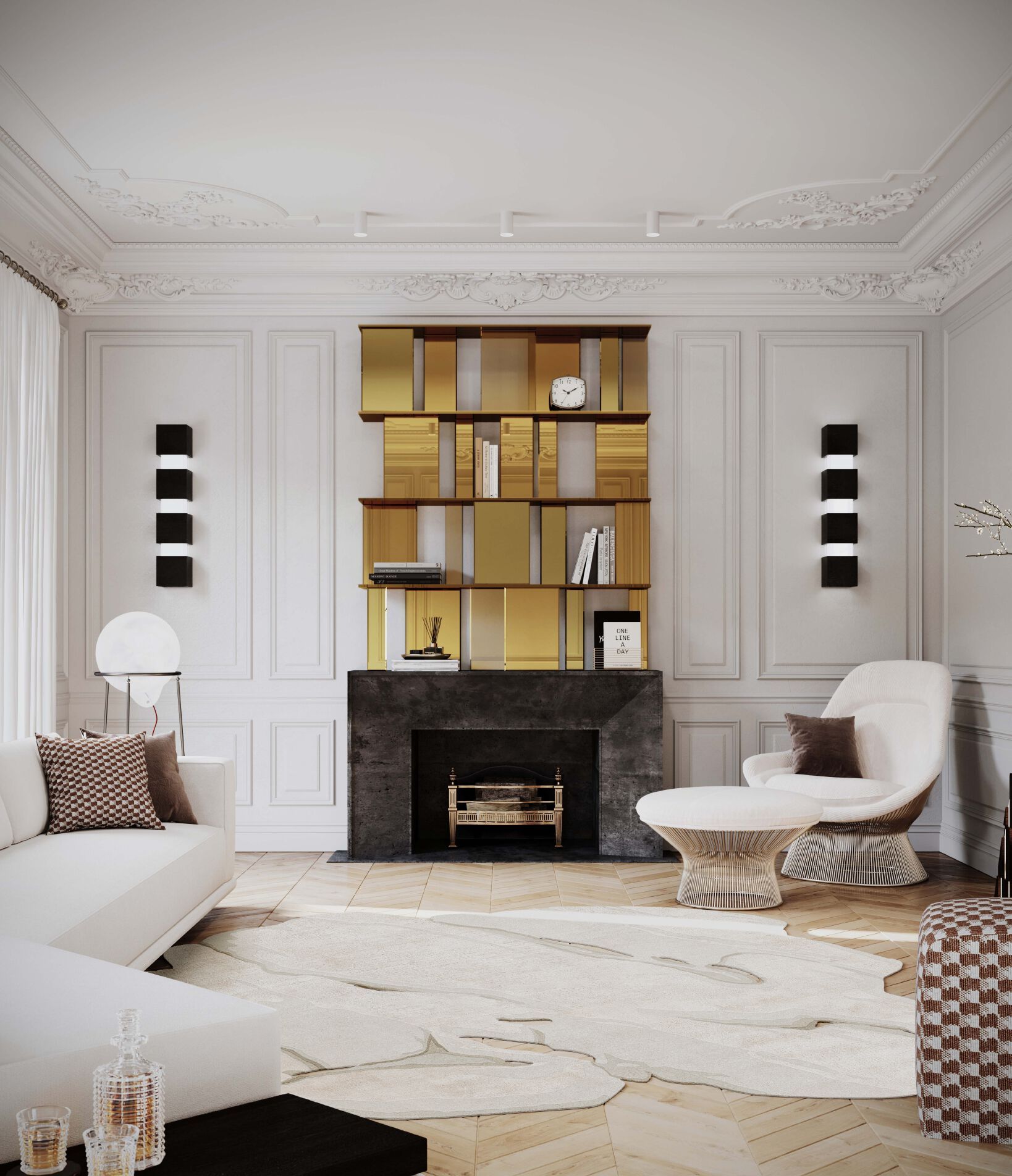 Изогнутый ковер ручной работы Tapis Rouge стрейч ARCH-00021173 - Вид №2