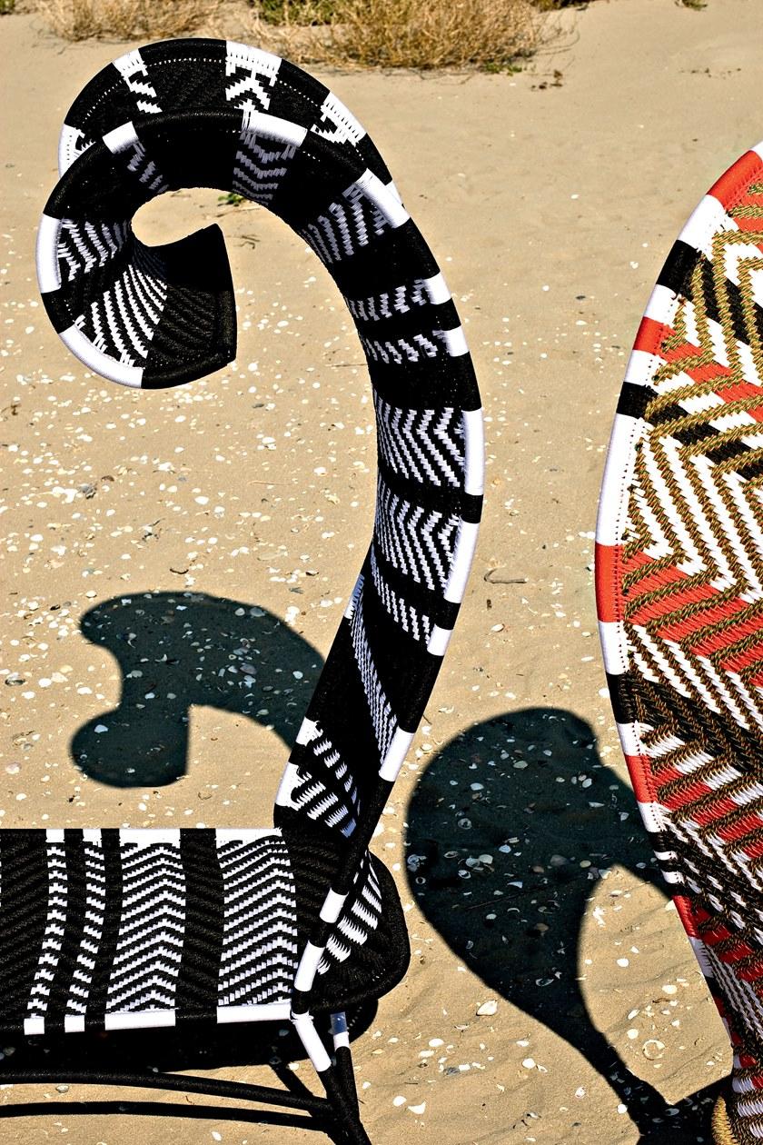 Moroso Садовая кушетка из цветных полиэтиленовых нитей M'afrique sun-id-1381407 - Вид №10