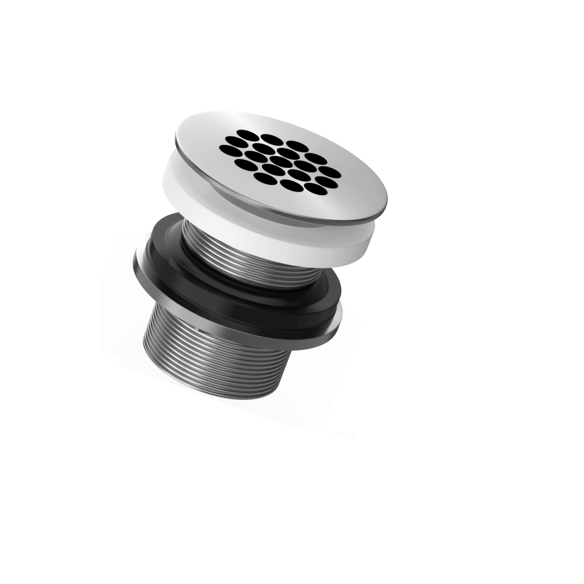 A857-S Слив для раковины из нержавеющей стали с прямым сливом Duten 