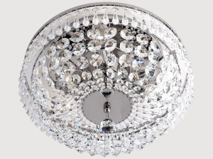 Потолочный светильник с кристаллами