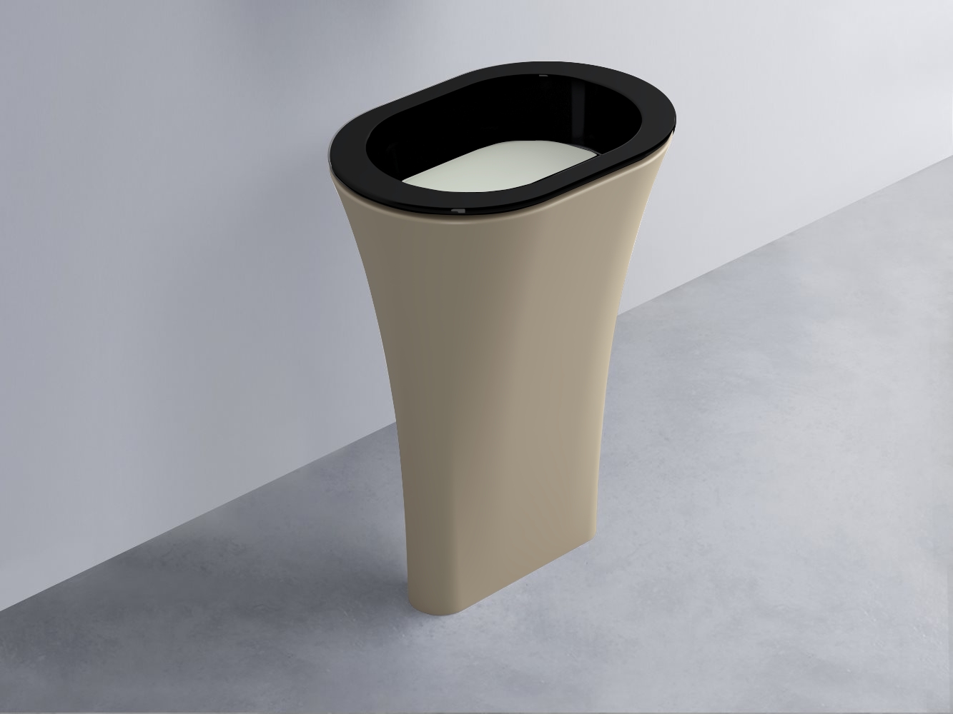 AMLA65-N+AMPILO-PM+AMCOLO-AV Раковина Amedeo Ovale отдельностоящая cielo Enjoy + Amedeo Ceramica Cielo