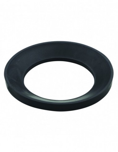 030000 005 00  Прокладка для сливной раковины из нержавеющей стали, Д. 73 x 49 x 9 мм, черная, 2 шт. Valentin Чернить  - Вид №1