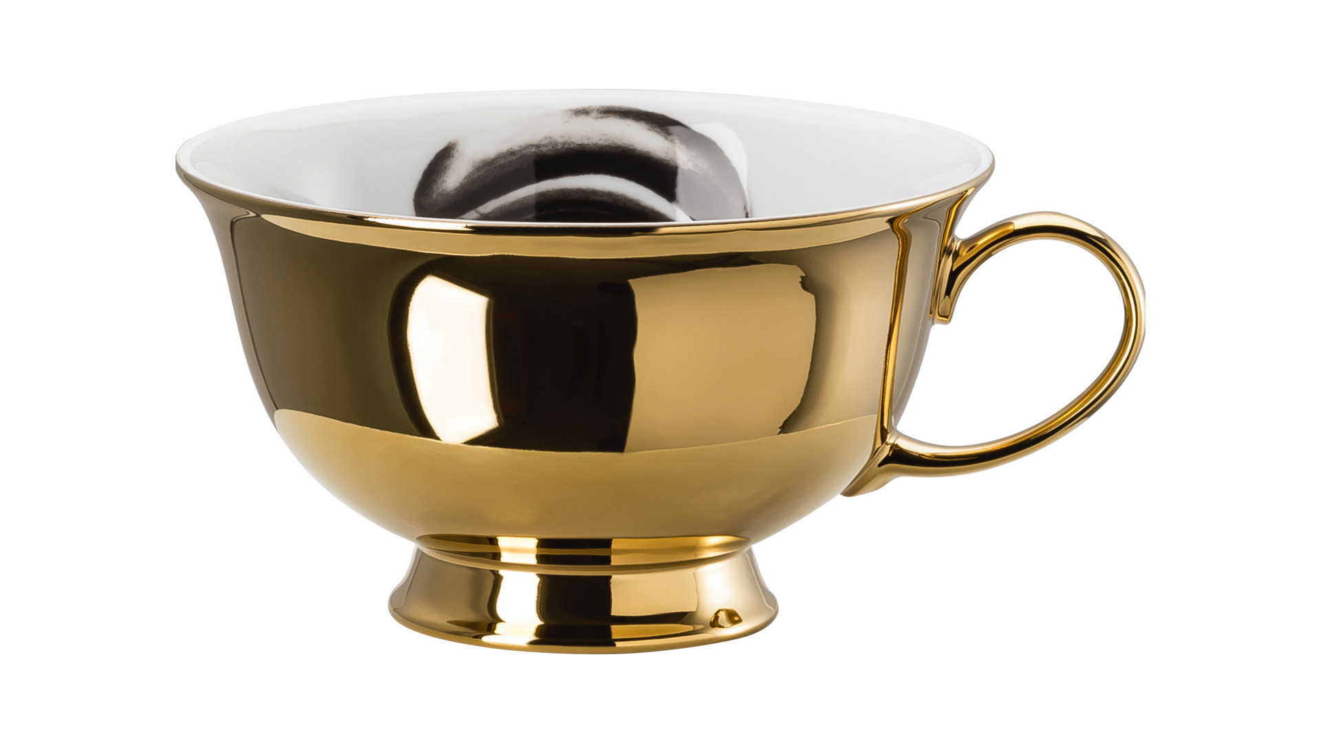 10640504 Rosenthal Чашка чайная с блюдцем Rosenthal Чилла Мареа 160мл, фарфор Фарфор  - Вид №4