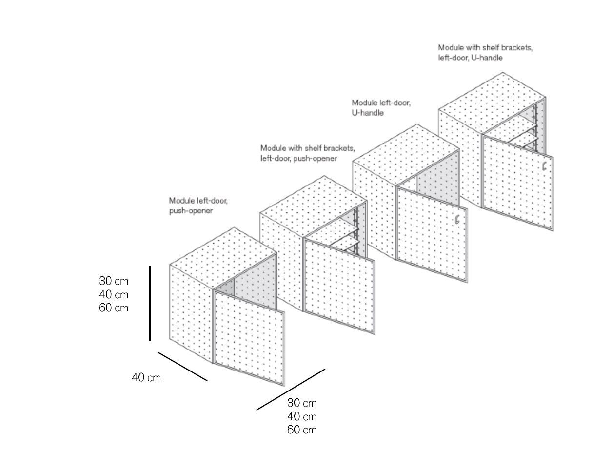 Модульная офисная мебель String Furniture CENTER CENTER ARCH-00117281 - Вид №11