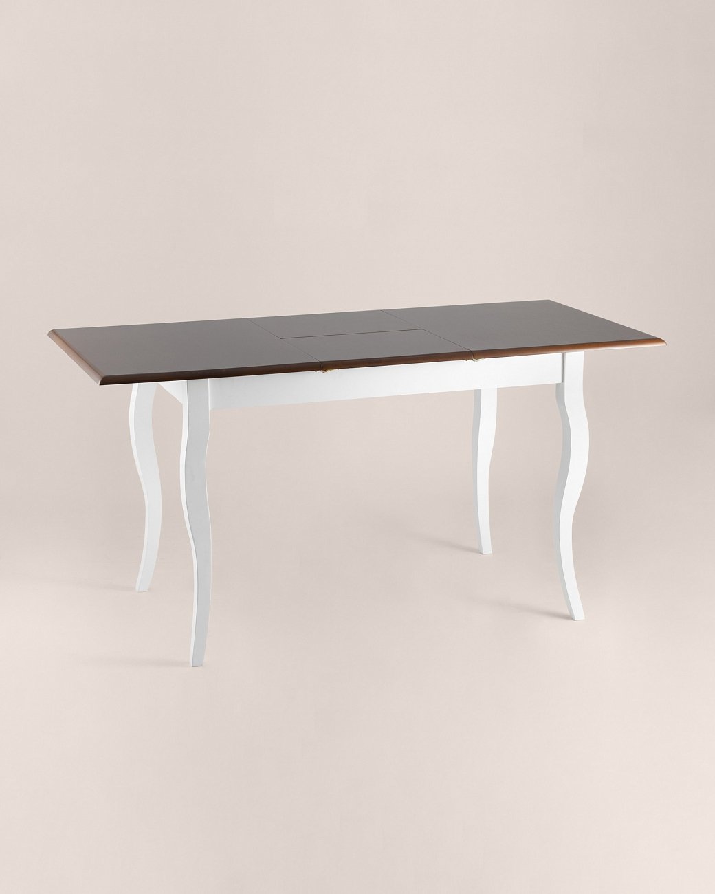 Стол обеденный раздвижной деревянный коричневый с белым 110-140 см "Марсель" STOOL GROUP  00-3958832 Белый;коричневый  - Вид №3