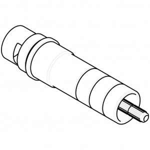 236478 Универсальный картридж 3/4 дюйма на четверть оборота по часовой стрелке на длинном штоке Waterworks