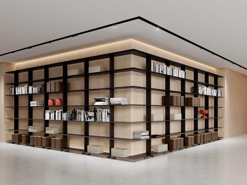 Systemtronic Книжный шкаф открытого типа из экструдированного алюминия Wing sun-id-1371896 - Вид №3