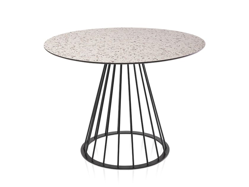 Круглый металлический стол Vela Arredamenti GABBIA ARCH-00081255