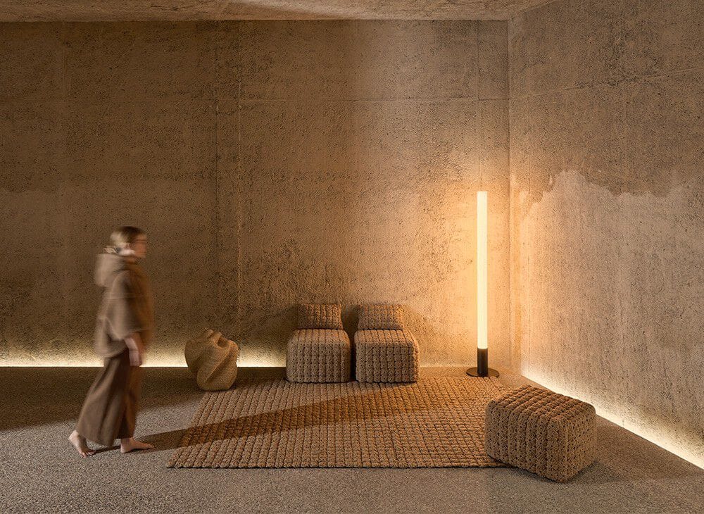 Сплошной цвет шерстяной ковер GAN Momos ARCH-00127333 - Вид №5