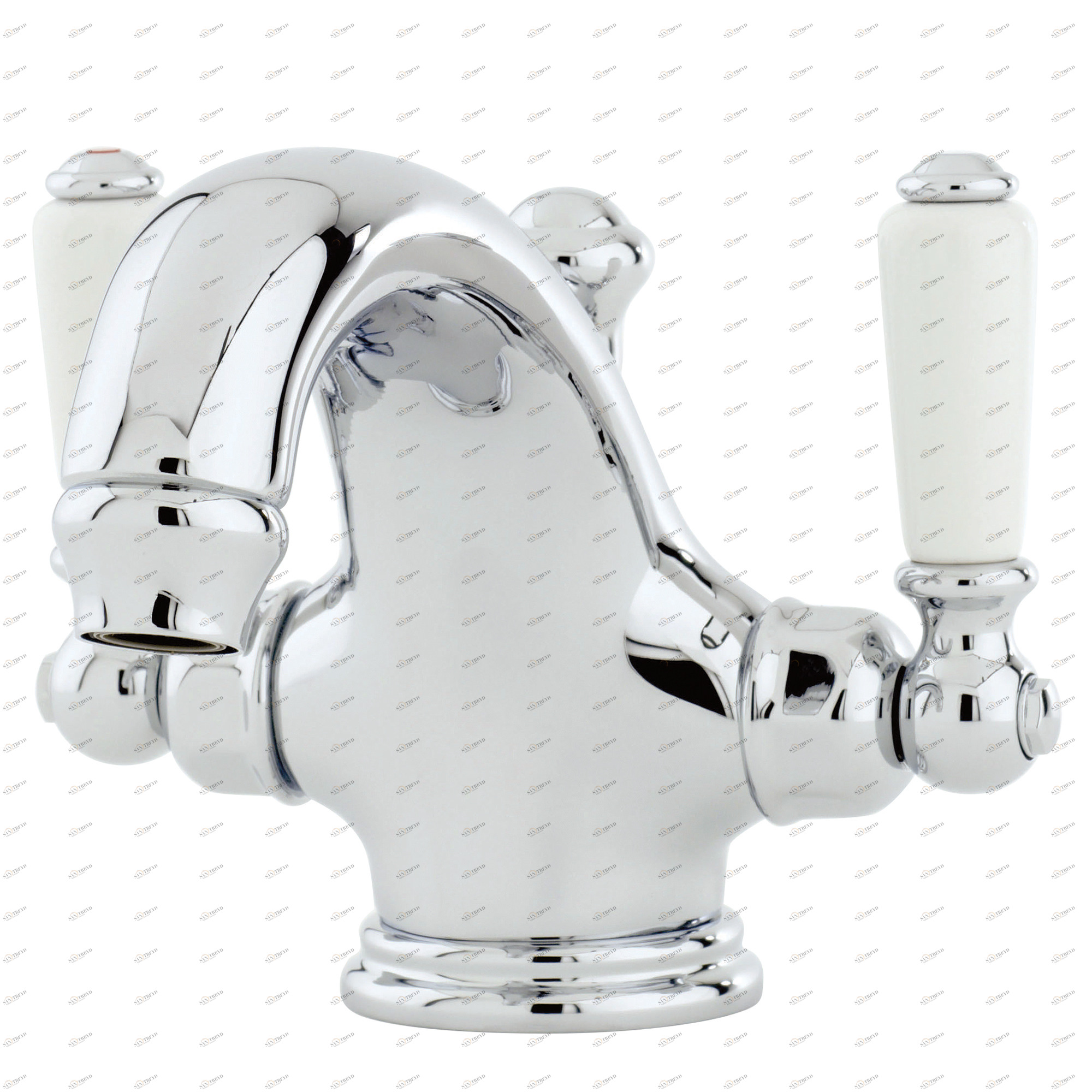 Traditional bathrooms LEVER Perrin & Rowe Waschtisch Mischbatterie 3635 Pr3635.ag 
