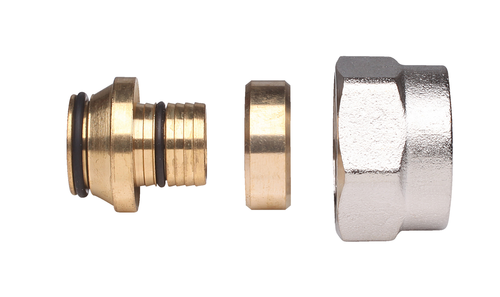 Danfoss Фитинги для полимерных труб (PEX) Уплотн. фитинги PEX 18х2.5 G3/4'' вн 013G4159  - Вид №26