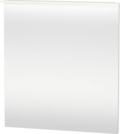 XL749408989 Зеркало с подсветкой X-Large #XL7494 800 x 36/105 мм Фланелево-серый глянцевый лак Duravit - Вид №2