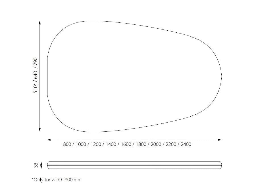 Звукопоглощающая панель перегородки стола Glimakra of Sweden SiluettFloor ARCH-00107658 - Вид №9
