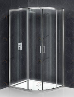 Душевой уголок BelBagno UNO-195-RH-2-120/80-C-Cr