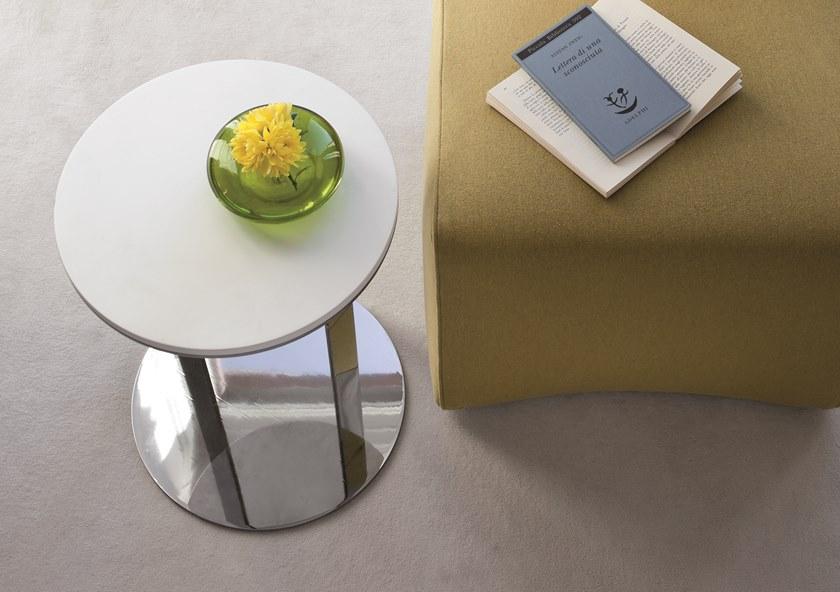 Vibieffe Круглый сервировочный стол из стали и дерева 9500 sun-id-1501880 - Вид №4