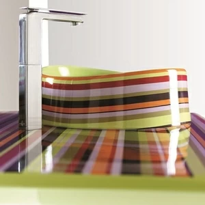 31LD Накладная раковина на столешницу  овальная Olympia Ceramica