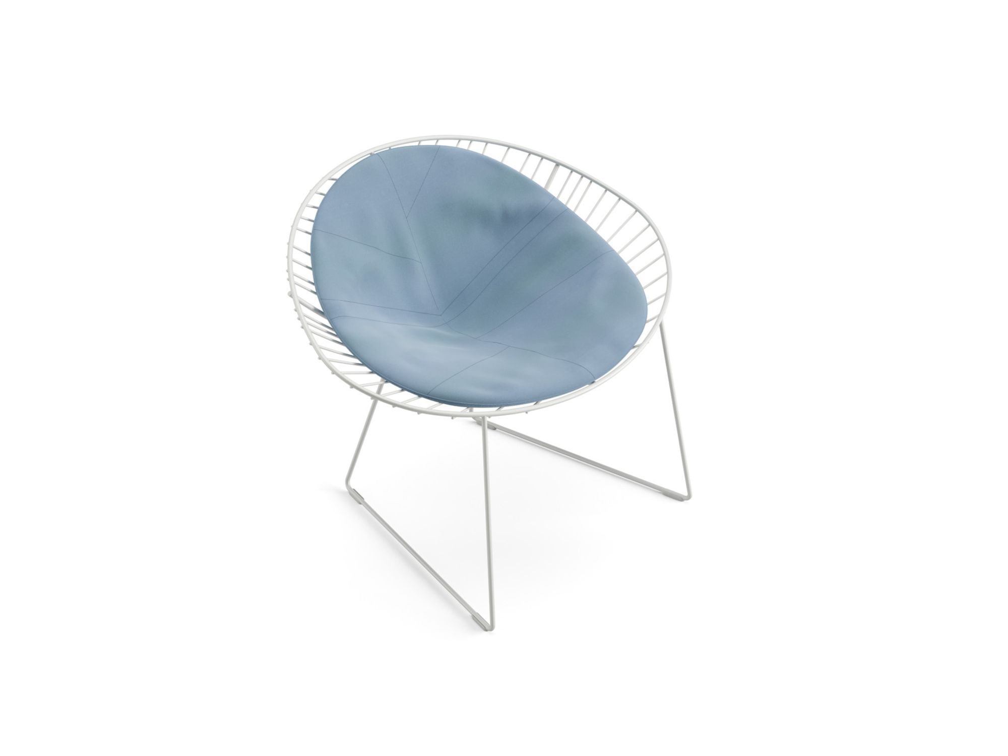 Стальной сани сад стул Arper ARCH-00047382 - Вид №8