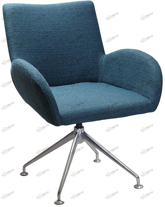 52346 Кресло Henrik Spider CR Сканди БлюАрт R-HOME 410115130CRh