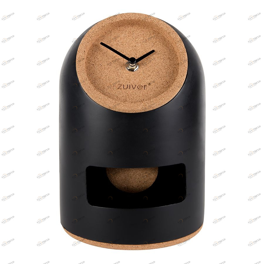 Часы настольные Uno черные Zuiver 8500052