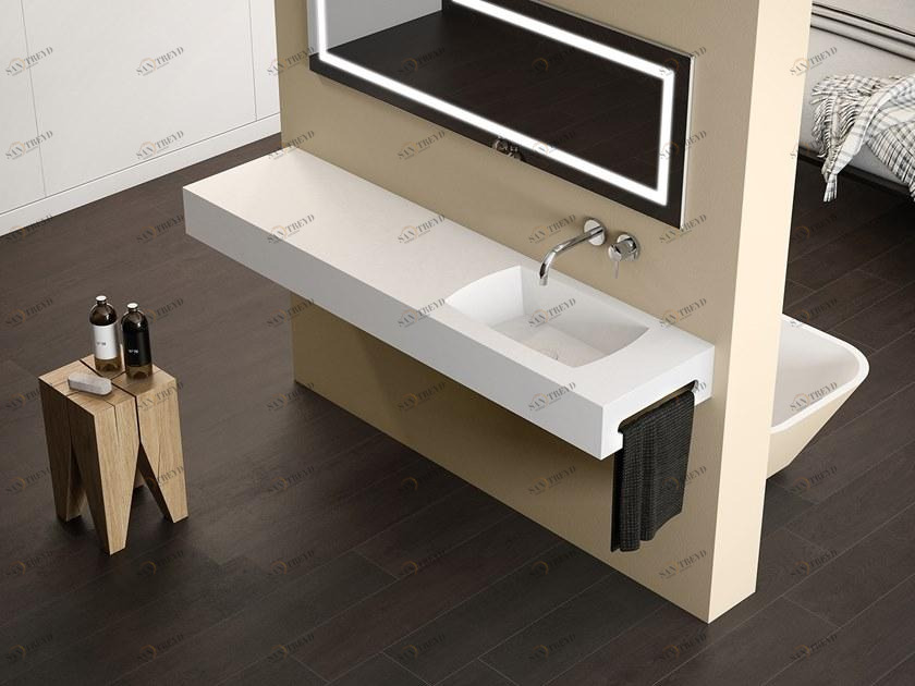 Подвесная раковина настенная овальная Hidrobox Program белая sun-id-1364988