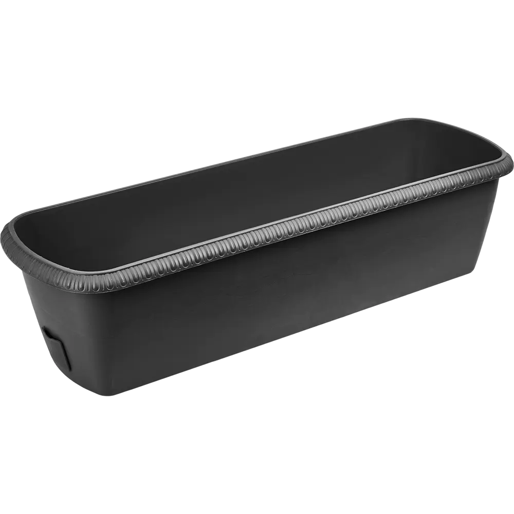 Балконный ящик для цветов ТЕК.А.ТЕК «Жардин» 60 см - серый пластик 18006291 STLM-0009201 - Вид №4