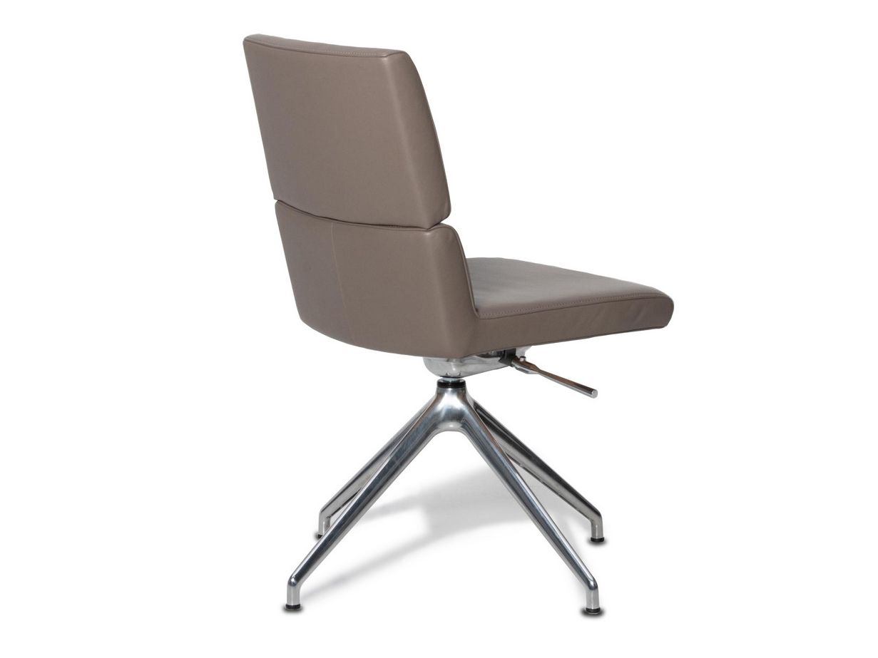 Кожаное вращающееся офисное кресло с регулируемой высотой на насесте de Sede DS-414 ARCH-00138173 - Вид №3