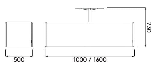 Тканевая скамейка с журнальным столиком Cider Edition À Dada ARCH-00076462 - Вид №10