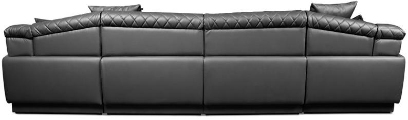 LUXXU Модульный кожаный диван с шезлонгом Anguis sun-id-1353321 - Вид №2