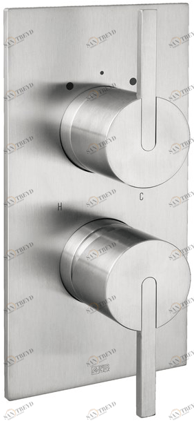 Fir Italia Смеситель для душа из нержавеющей стали с переключателем и тарелкой Lifesteel 59 5950178