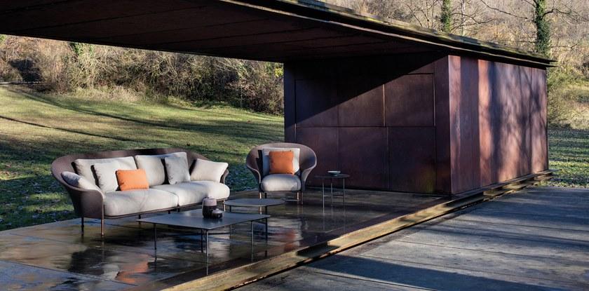 EXPORMIM Садовый диван из ткани Liz C833 / c834 - Вид №5