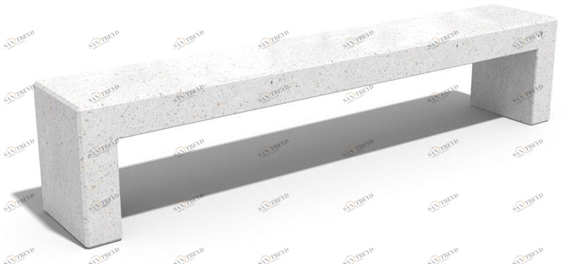 ENCHO ENCHEV - ETE Бетонная скамейка без спинки  157 