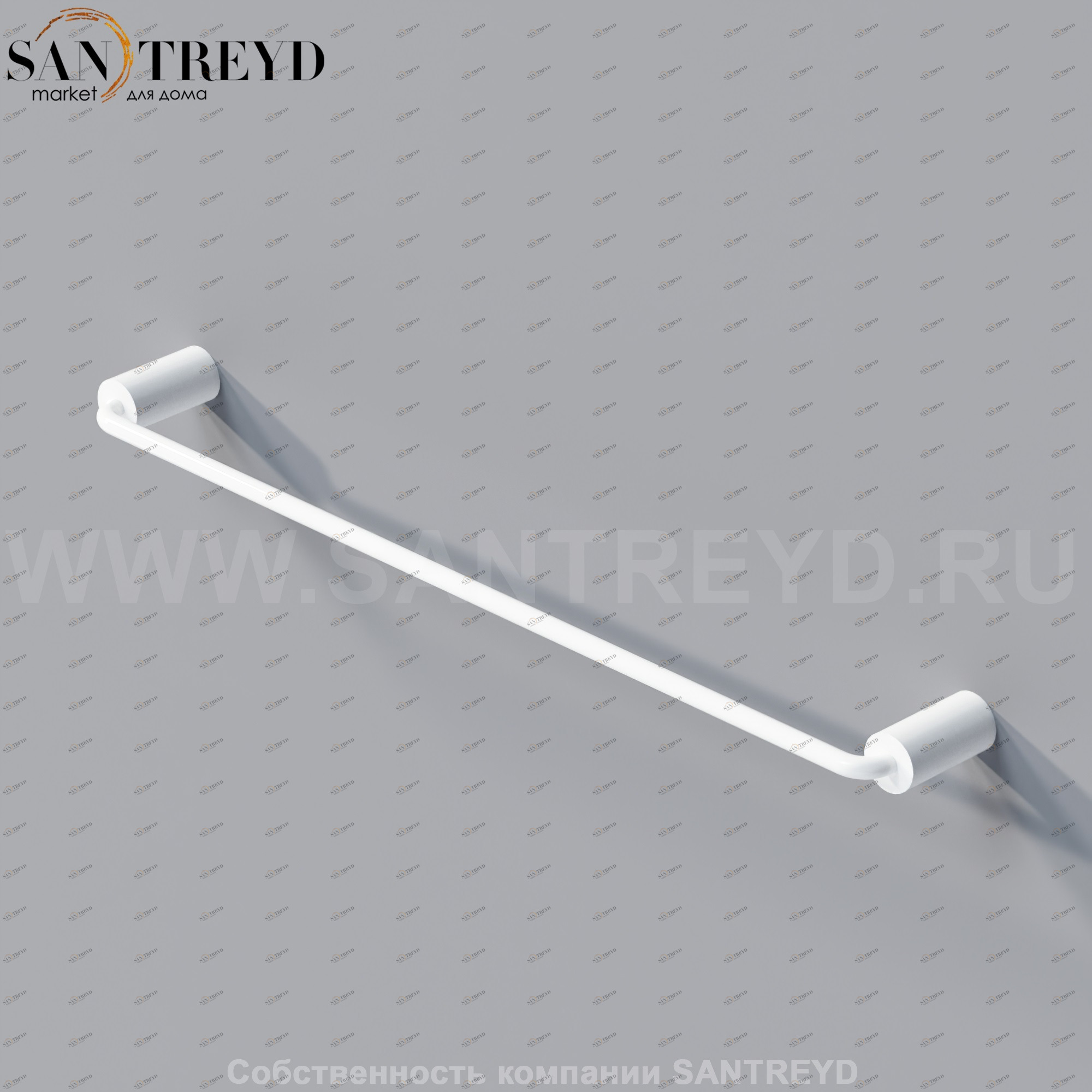 Agape BUCATINI Кухонный держатель для рулонных полотенец белый ABUC0174Z