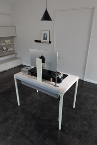 Настольная металлическая подставка для монитора / телевизора