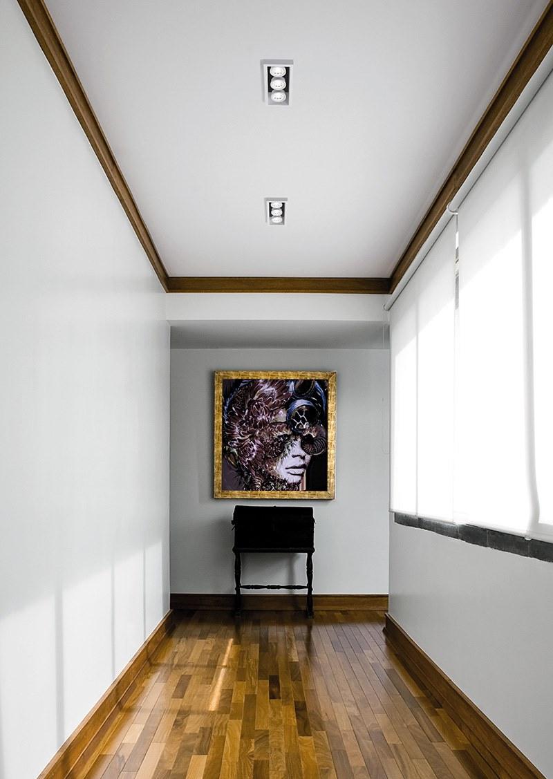 Tecnico Полувстраиваемый точечный светильник прямоугольной формы из гипса  T235 - t236  - Вид №2