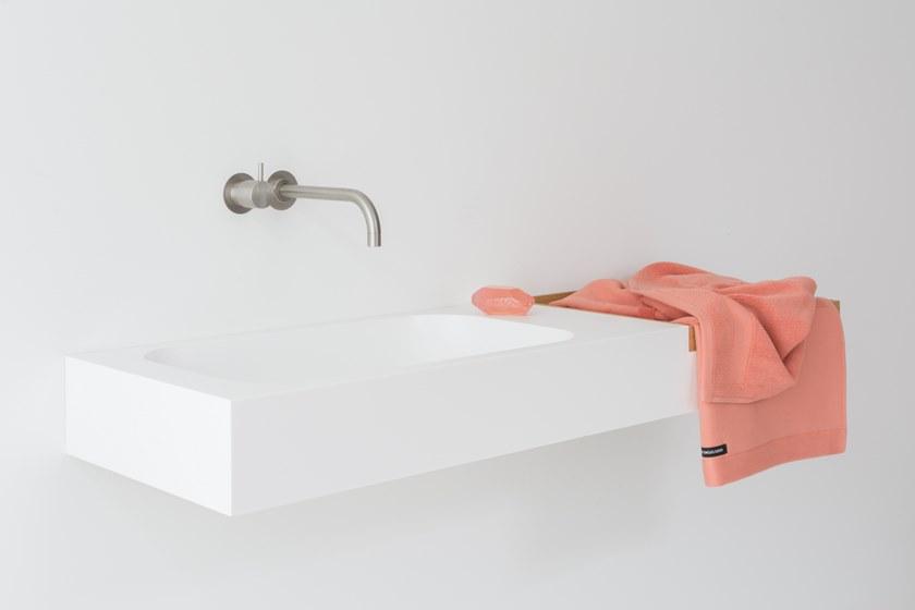 Not Only White Мыльница на столешнице в цвете hi-macs® Basq sun-id-1369840 - Вид №4