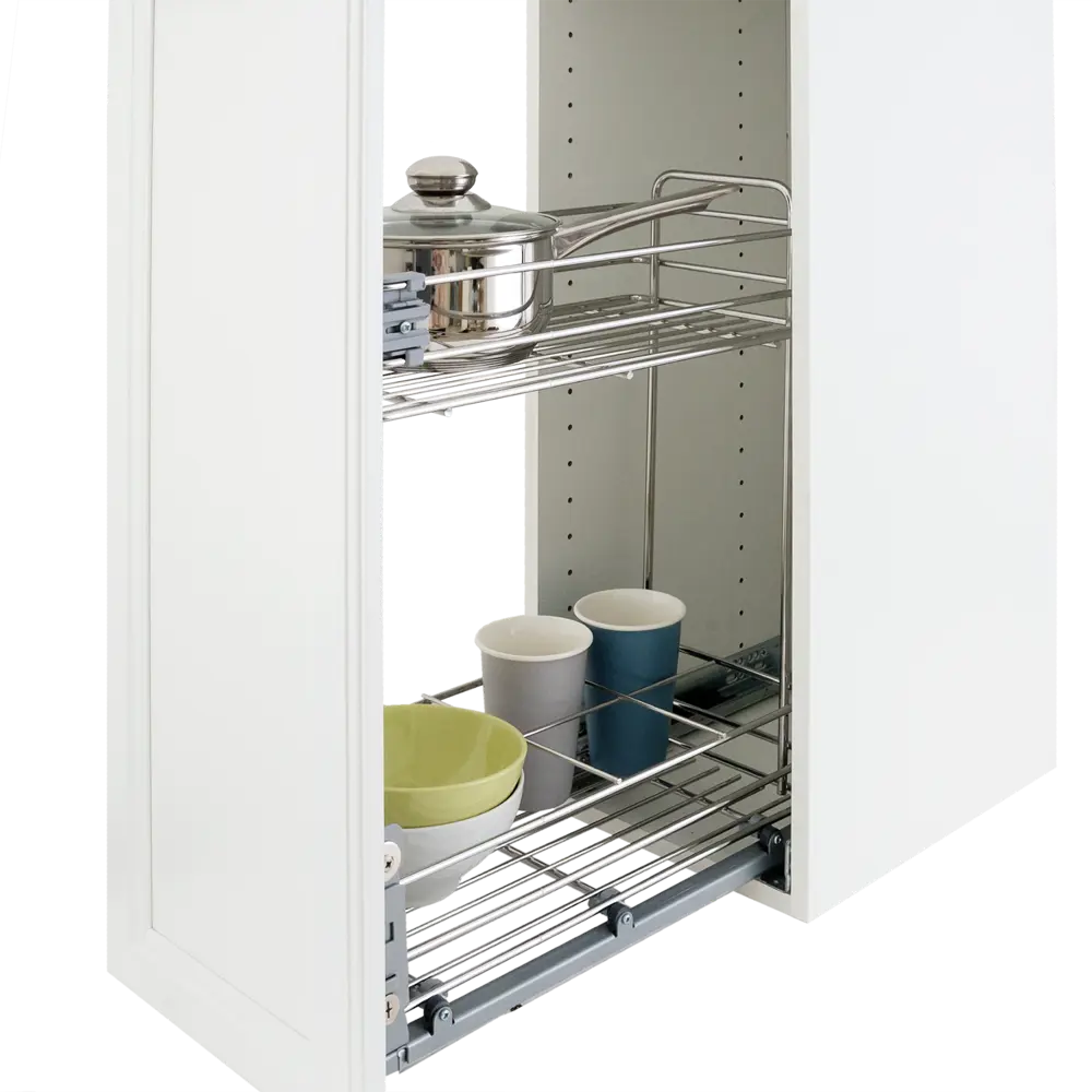 Выдвижная корзина Santreyd с доводчиком 30 см хромированная 83869560 STLM-0045346 - Вид №2