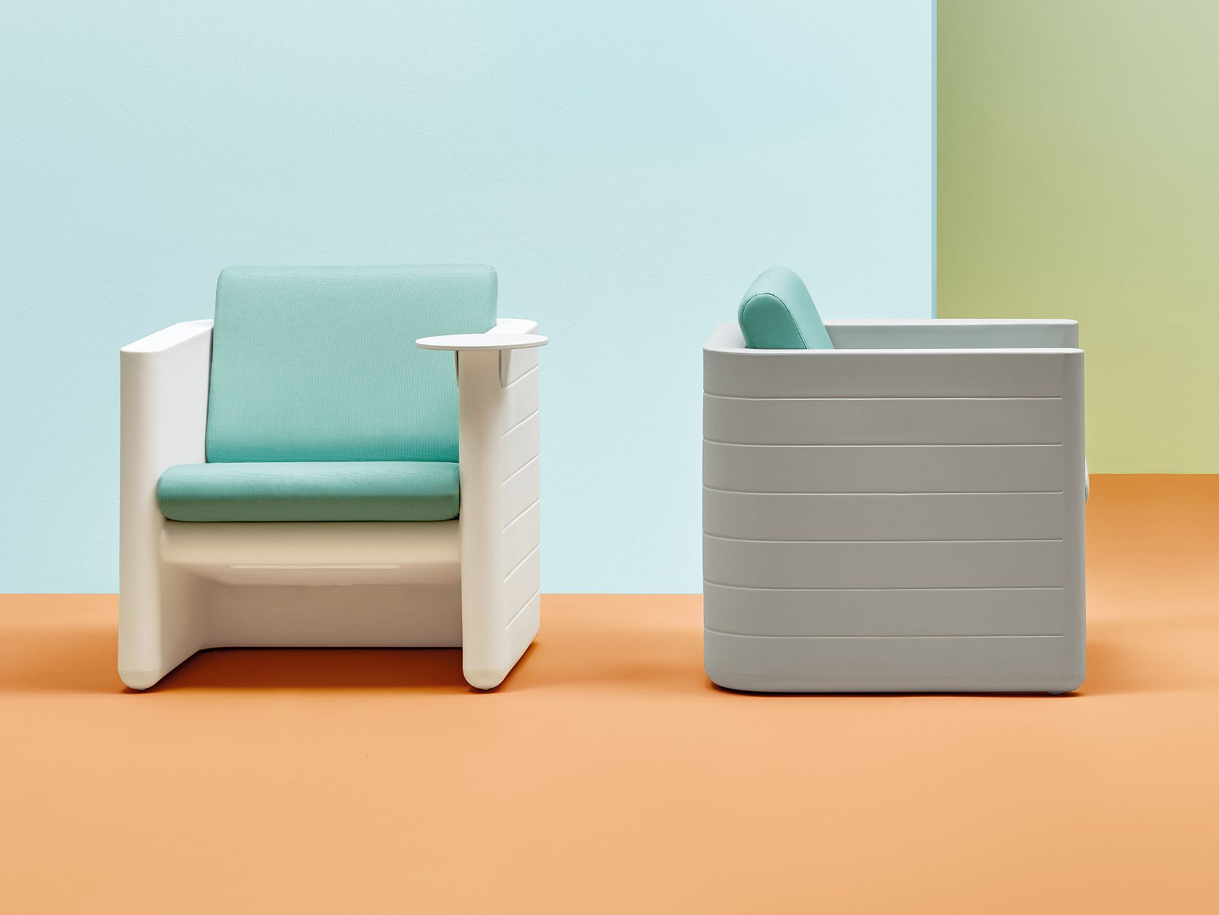 Съемное садовое кресло с мягкой тканью Pedrali ARCH-00148948 - Вид №9